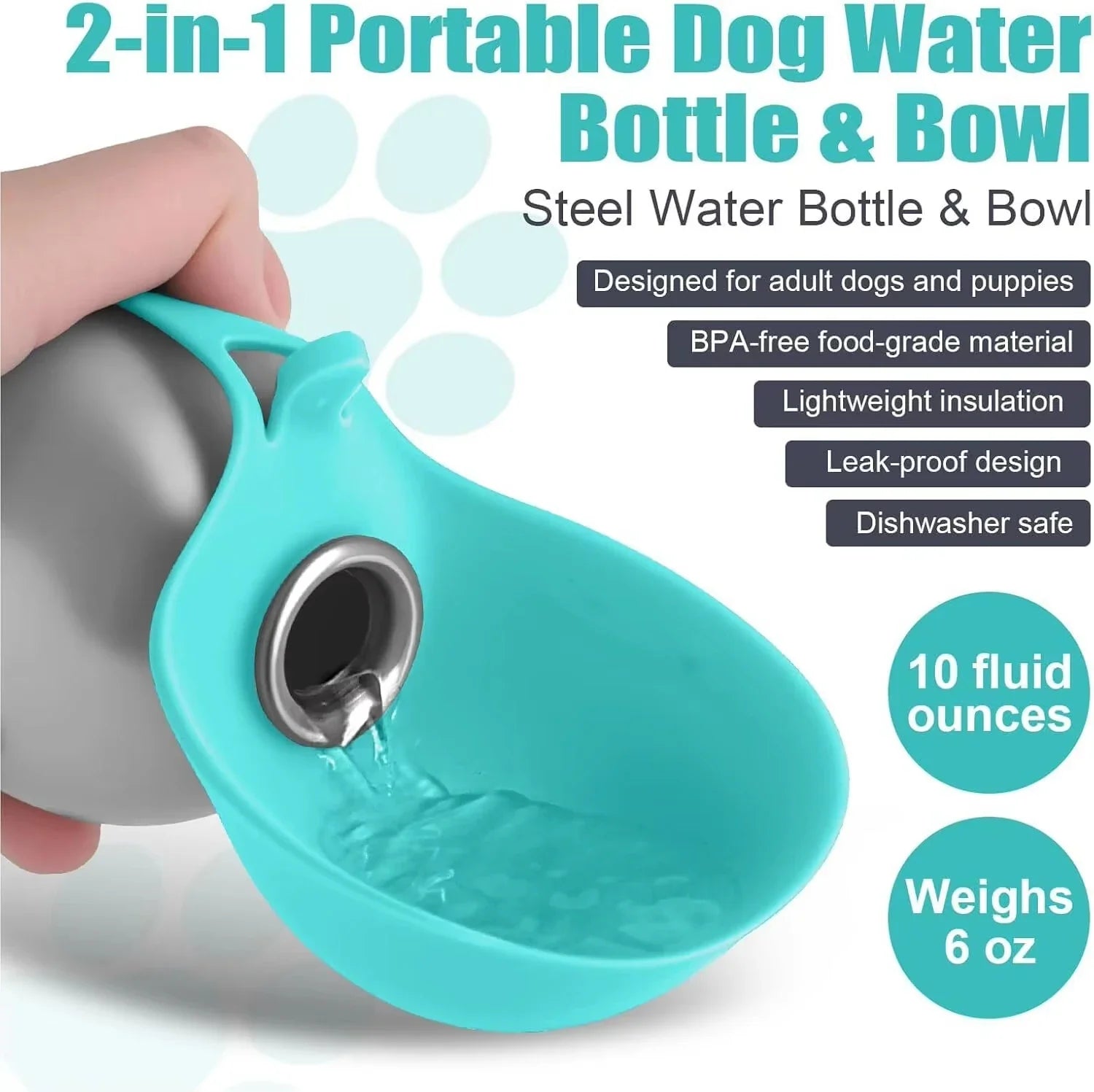 Travel Pet Hydration Bottle